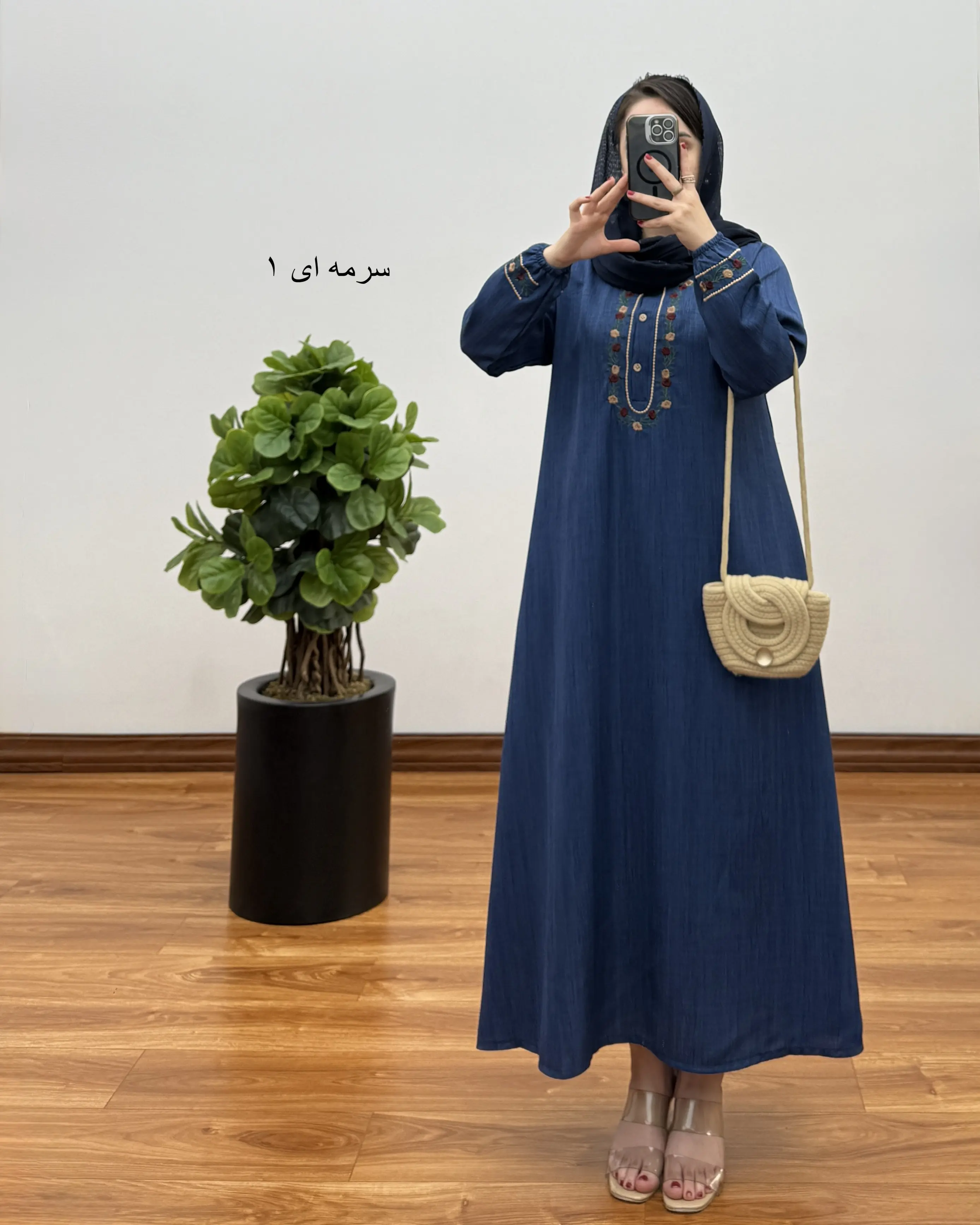کفتان زنانه بلند مدل آیدا
